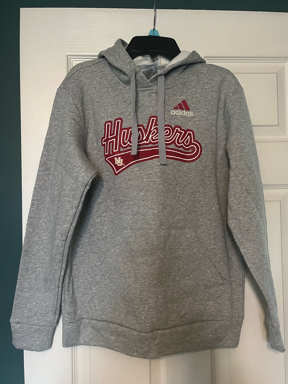 Adidas Huskers Hoodie Men’s Size S